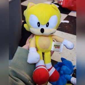 Super Sonic 30th Anniversary TOMY Plush